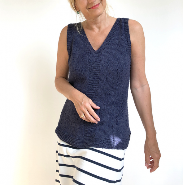 Simply Perfect Summer Top - Garnpaket (Hinterm Stein)