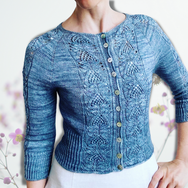 Juleflower Cardigan - Garnpaket (The Knitting Me)