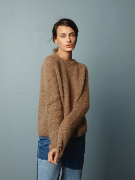 Simpelthen-Pullover 1914-4 - Strick-Set (SANDNES)