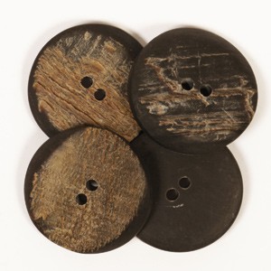Büffelhornknöpfe 25mm