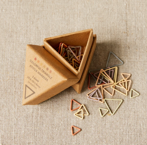Cocoknits Triangel-Maschenmarkierer Erdtöne