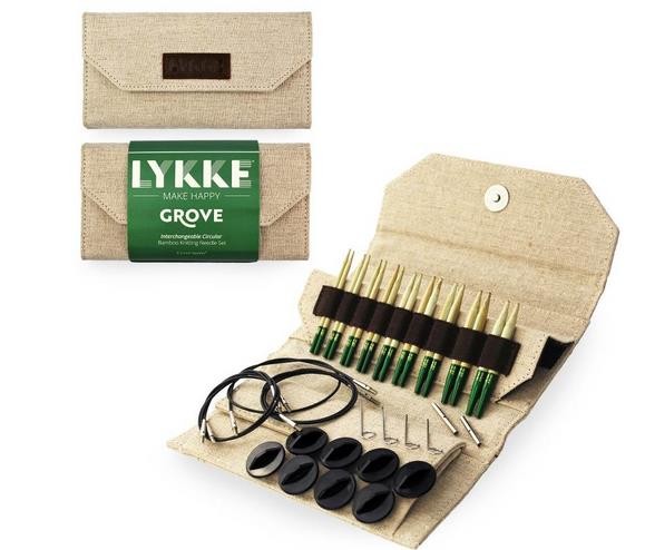 Lykke Grove Bambus-Nadelset (Nadelspitzen - 9cm)