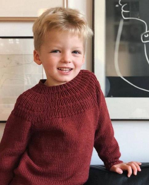 Petiteknit Anker's Pullover (3 Monate - 8 Jahre) - Gedruckte Anleitung