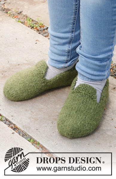 Mossy Dance Gr. 26-43 Strick-Set (DROPS Design)
