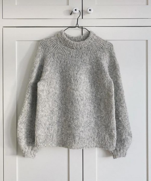 Novice Sweater (ohne Mohair) - Garnpaket (PetiteKnit)