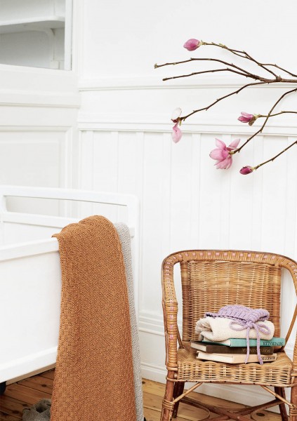 Lille Rille Decke 2007-8 Strick-Set (SANDNES)