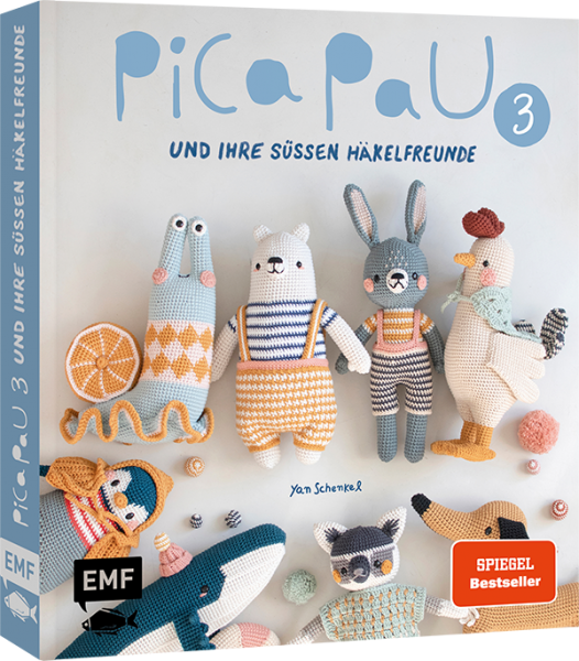 Pica Pau und ihre süßen Häkelfreunde - Band 3