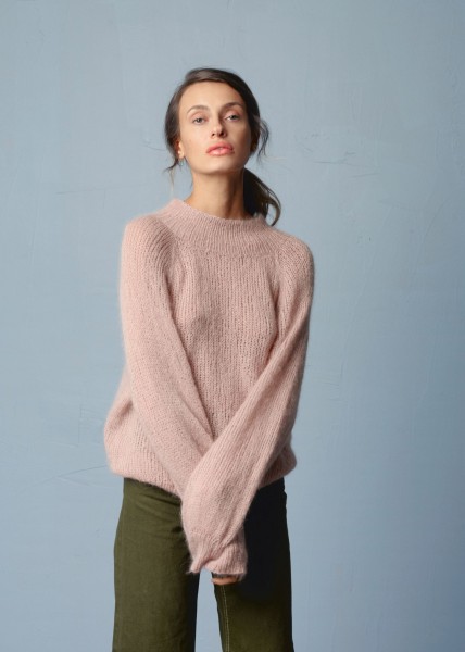"Luftig" Pullover - Strick-Set (SANDNES)