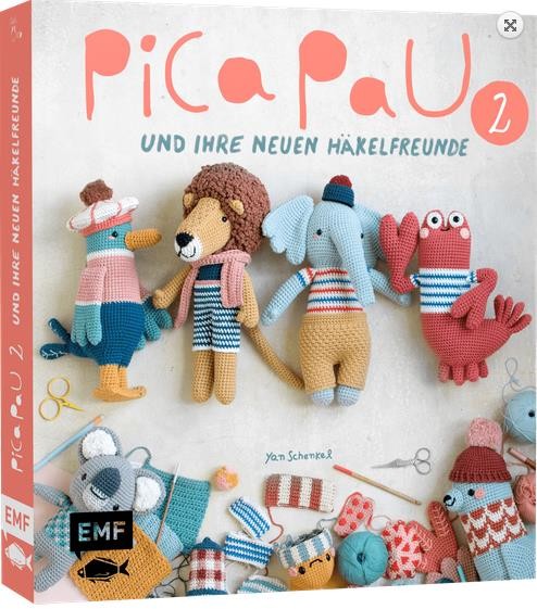 Pica Pau und ihre neuen Häkelfreunde - Band 2