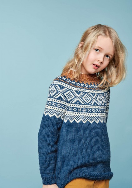 Marius Pullover 61-3 Strick-Set (SANDNES)