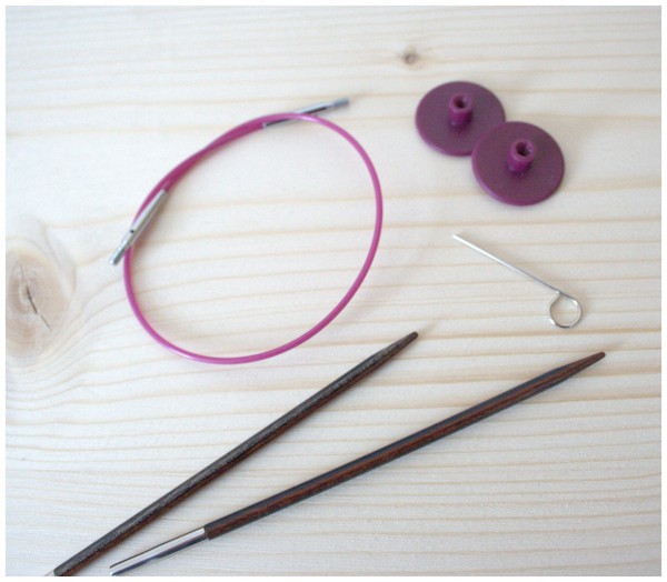 Seil 28 cm - ergibt 50 cm Rundnadeln