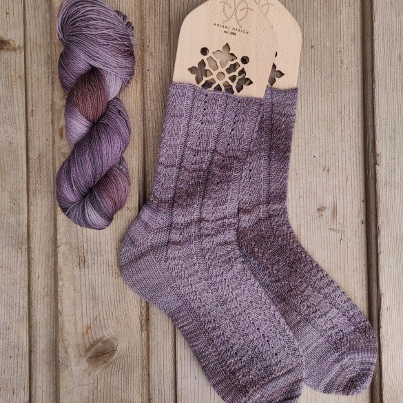 Lane Socks - Garnpaket (Ducathi)