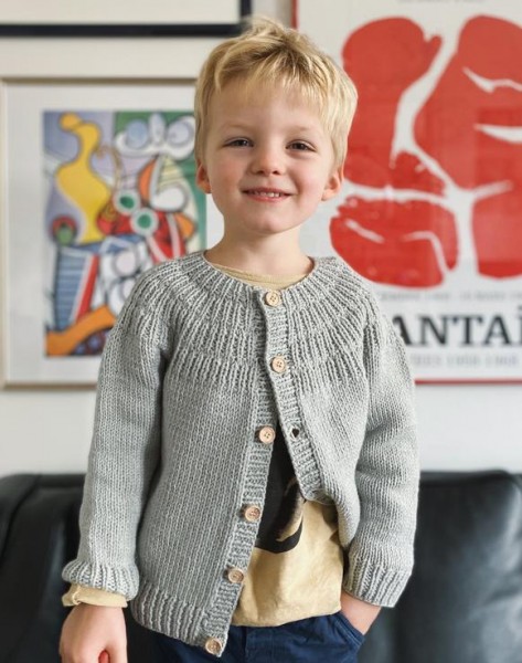 Ankers Jacke - Baby/Kinder - Garnpaket (PetiteKnit)