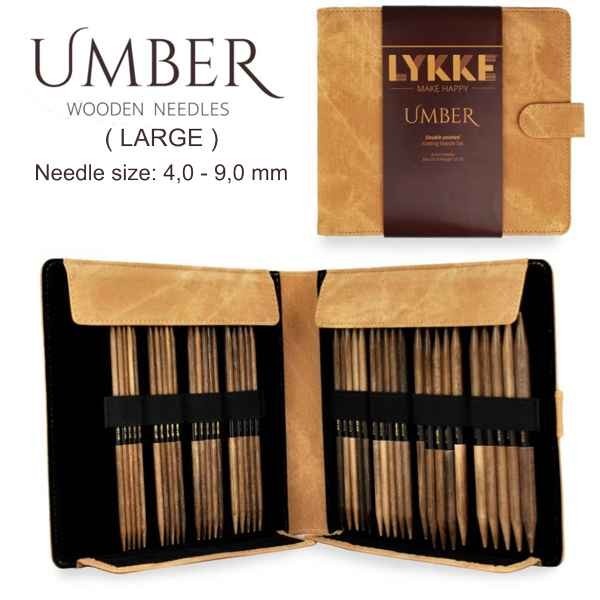 Lykke Nadelset Umber (Nadelspiele 4 bis 9mm)