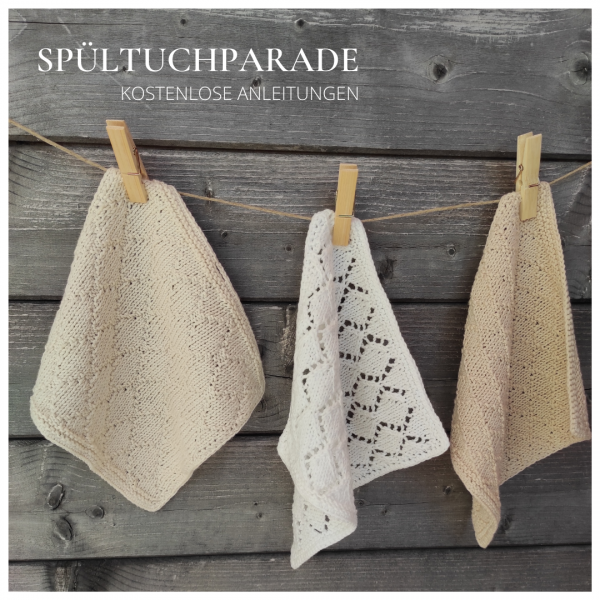 Spültuchparade - Strick-Set (die Strickerin)