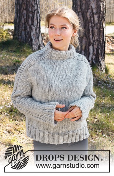 Outback Pullover 217-23 - Strick-Set (DROPS Design)