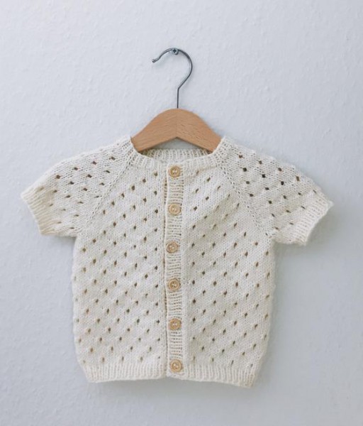 Annas Sommercardigan - Kinder - Garnpaket (PetiteKnit)
