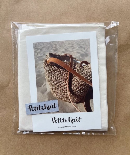 French Market Bag Futter - Petiteknit