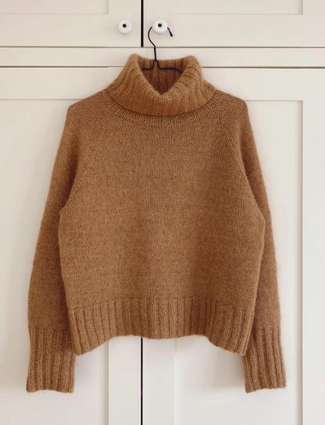 Caramel Sweater - Garnpaket (PetiteKnit)