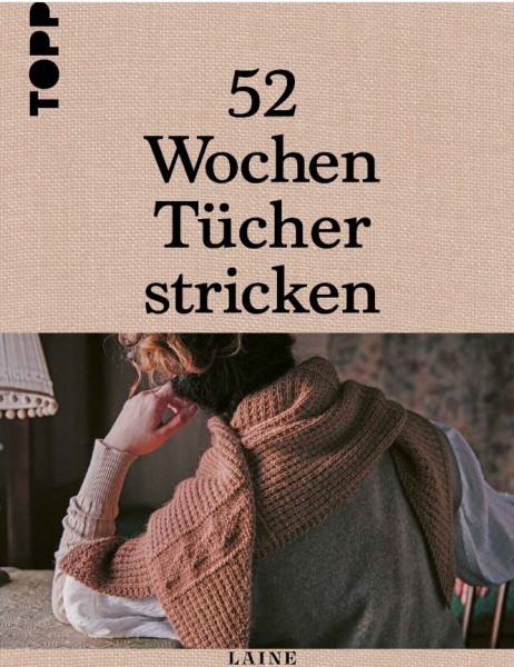 52 Wochen Tücher stricken - Laine