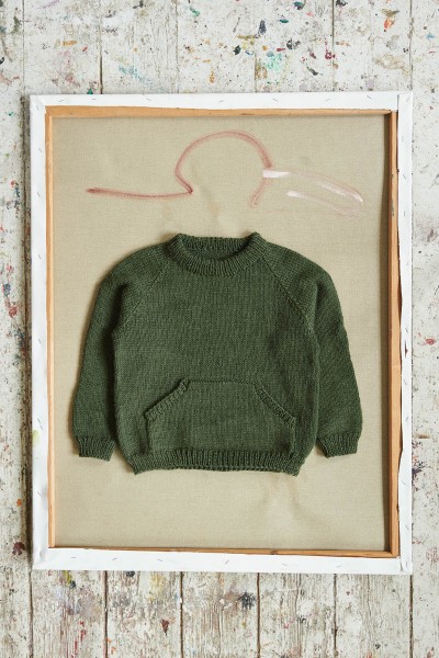Leons Lomme-Pullover 2107-9 Strick-Set (SANDNES)